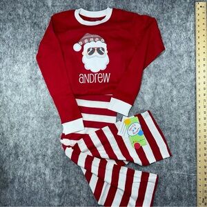 Boys Youth Christmas Pajama Set “Andrew” Size Small